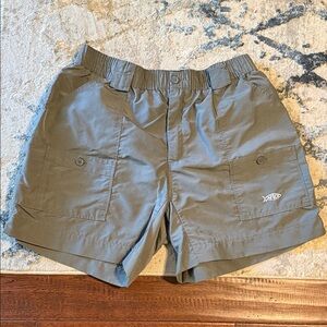 AFTCO Men's Gray Cargo Shorts